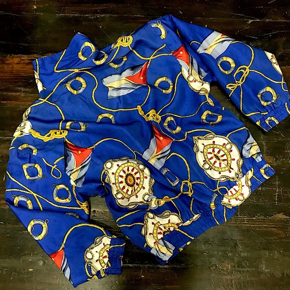 Silk Nautical Windbreaker - Picture 3 of 11